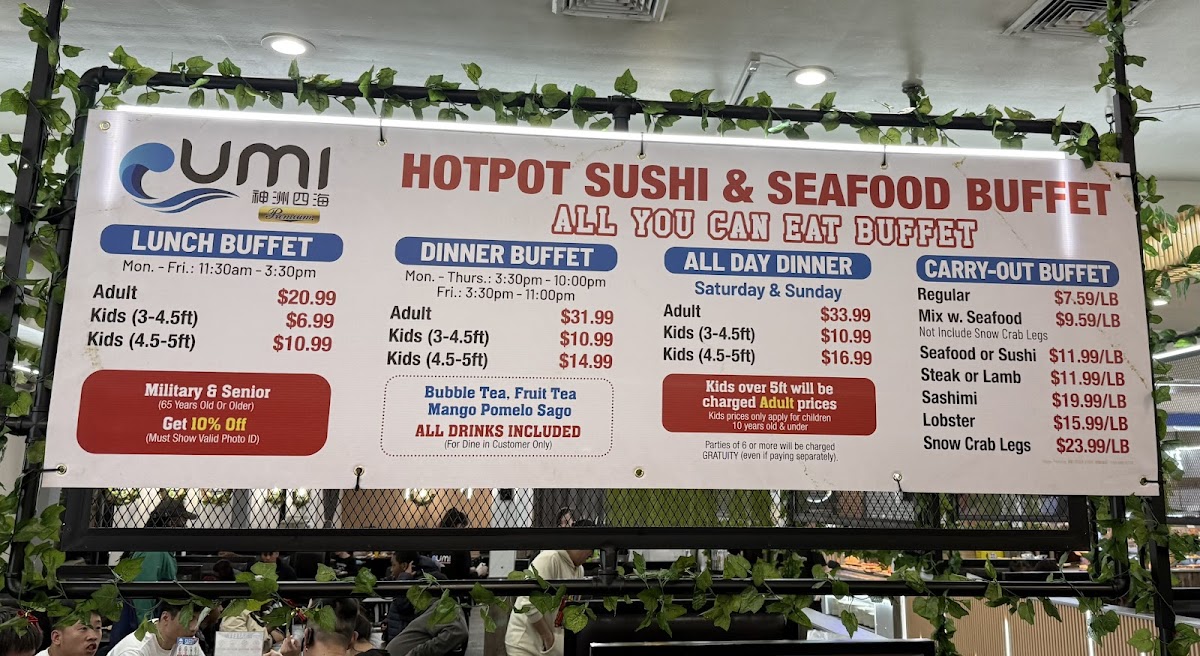 Umi Sushi & Seafood Buffet - 5