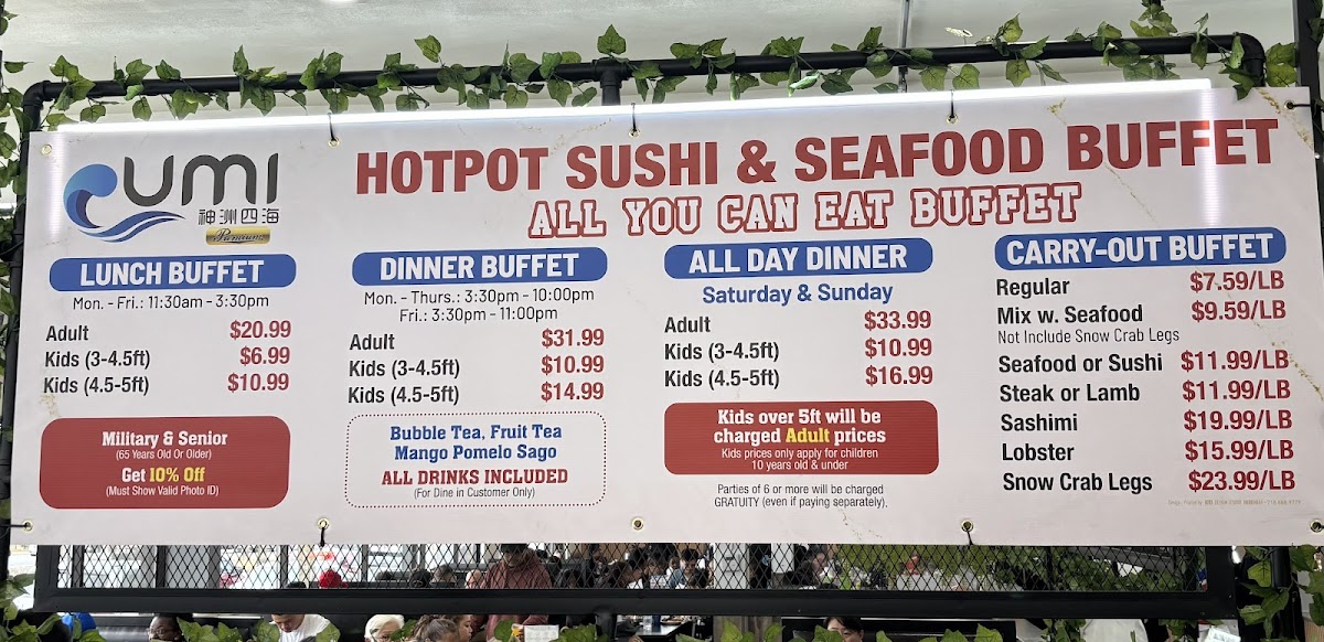 Umi Sushi & Seafood Buffet - 9