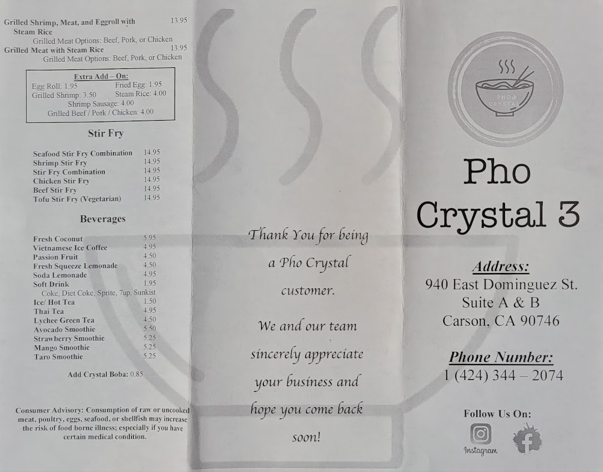 Pho Crystal 3 - 6