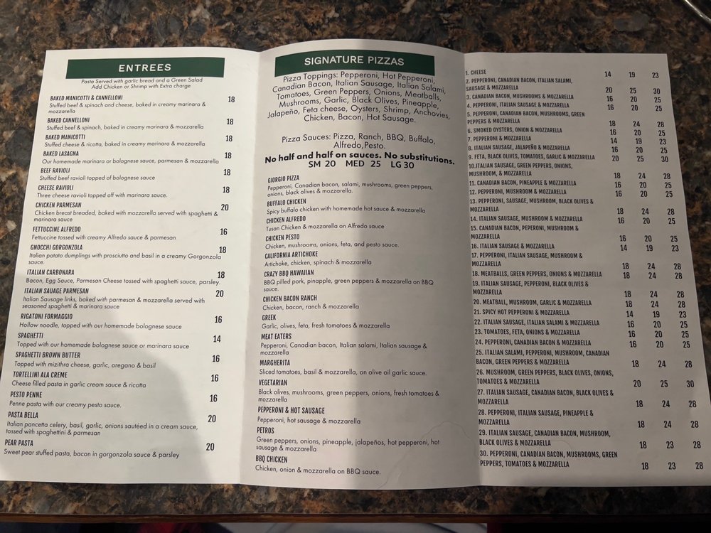 Giorgio's Pizza & Spaghetti House - 1