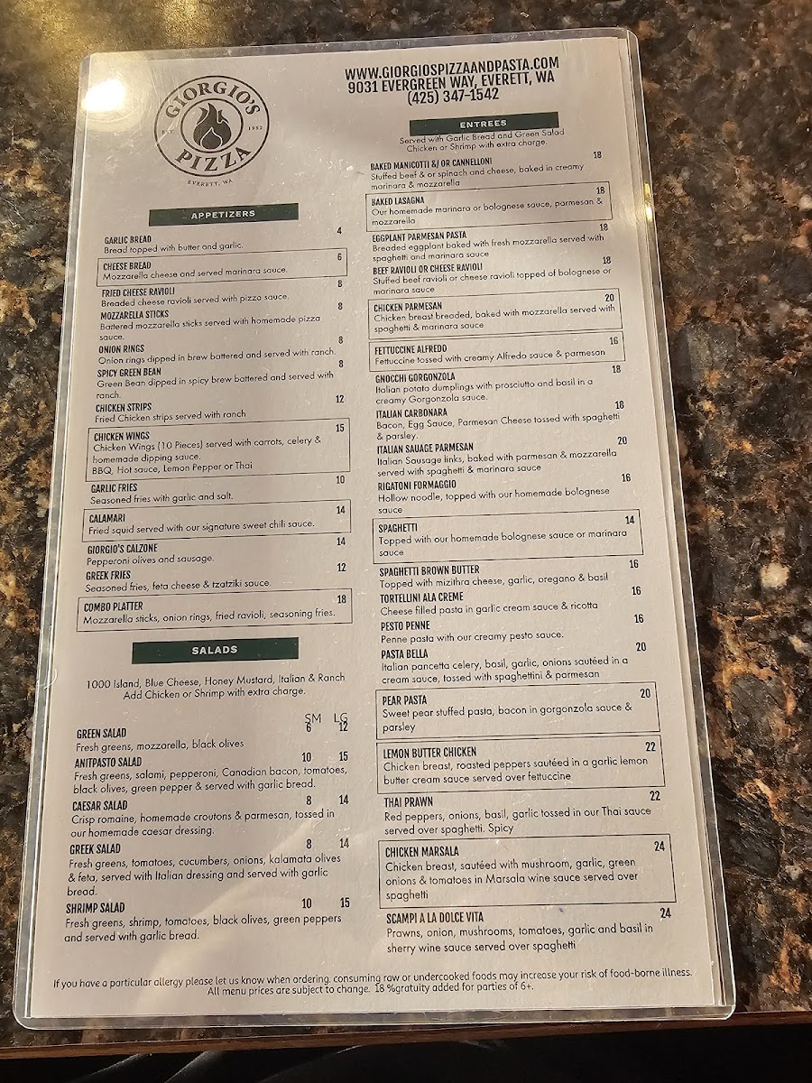 Giorgio's Pizza & Spaghetti House - 3