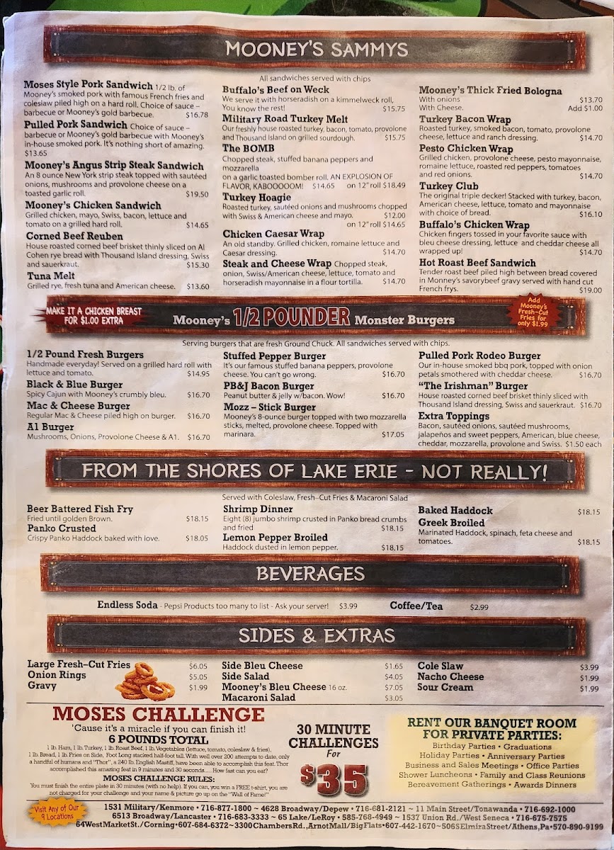 Mooney's Sports Bar & Grill - 1