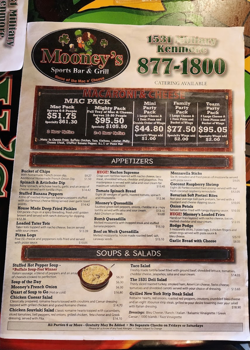 Mooney's Sports Bar & Grill - 3