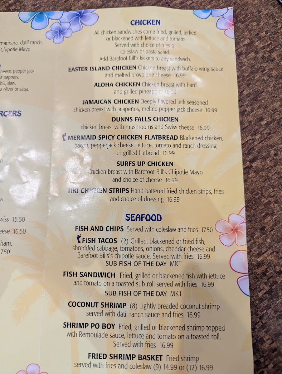 Barefoot Bill's Island Grill - 3