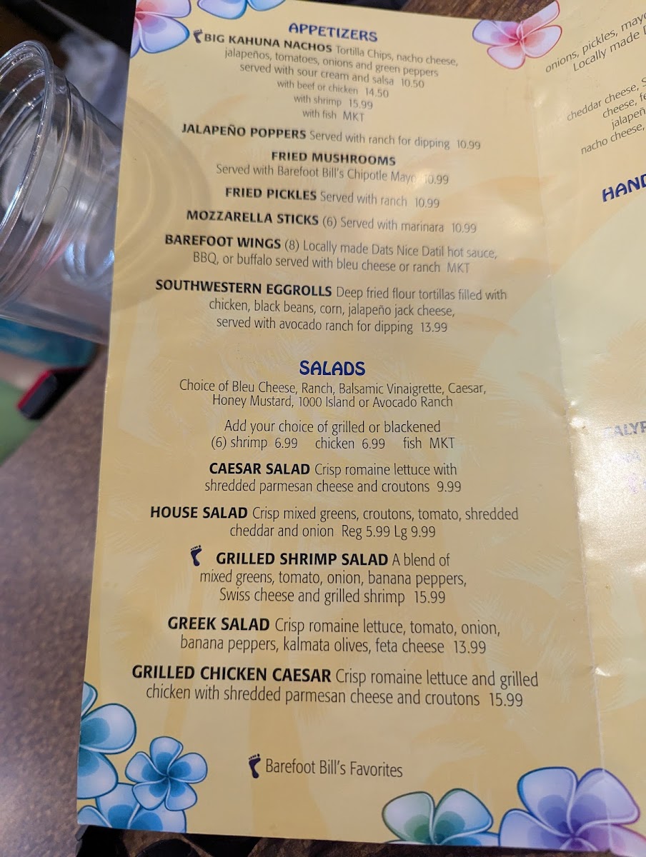 Barefoot Bill's Island Grill - 5