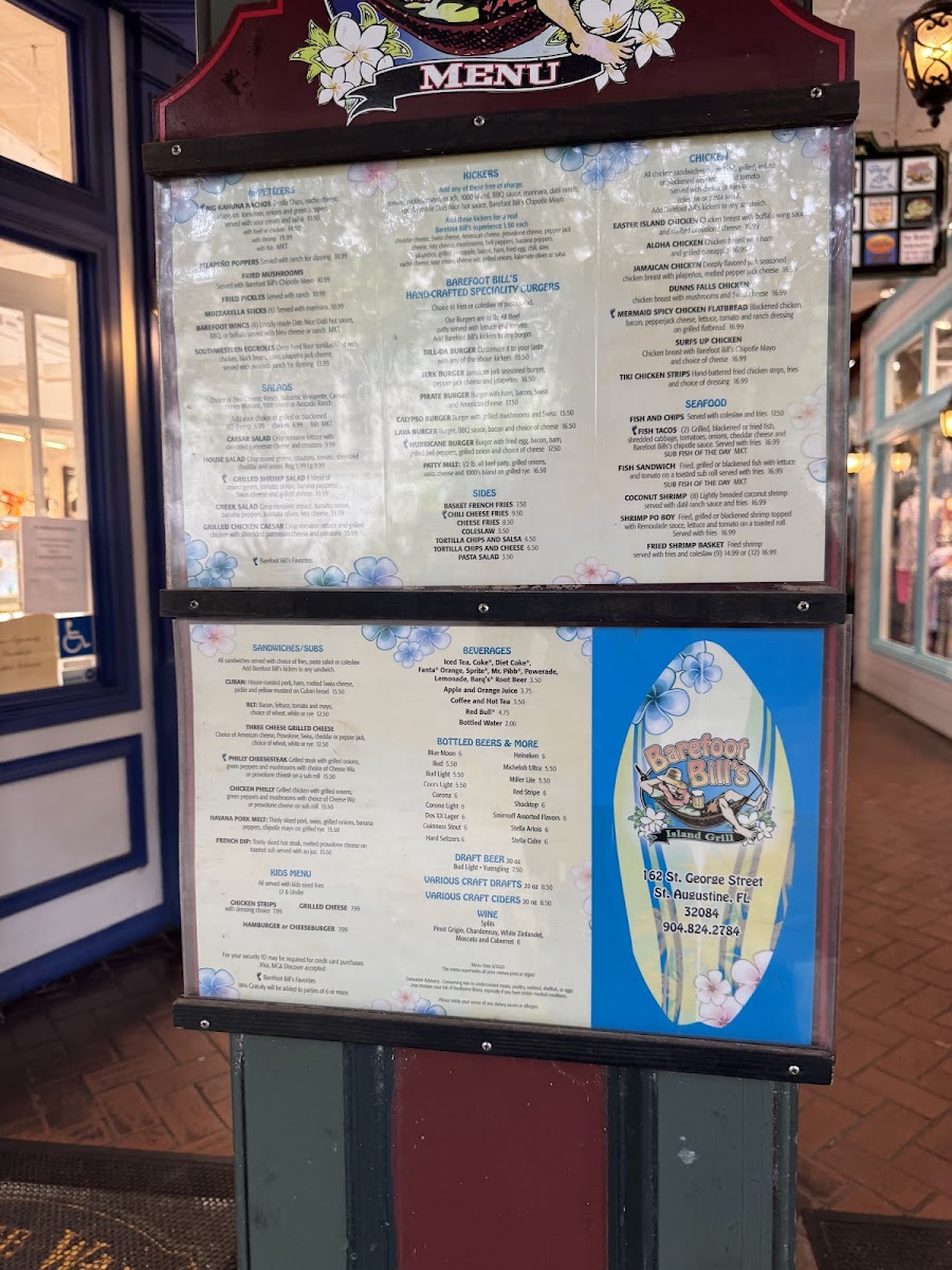 Barefoot Bill's Island Grill - 8