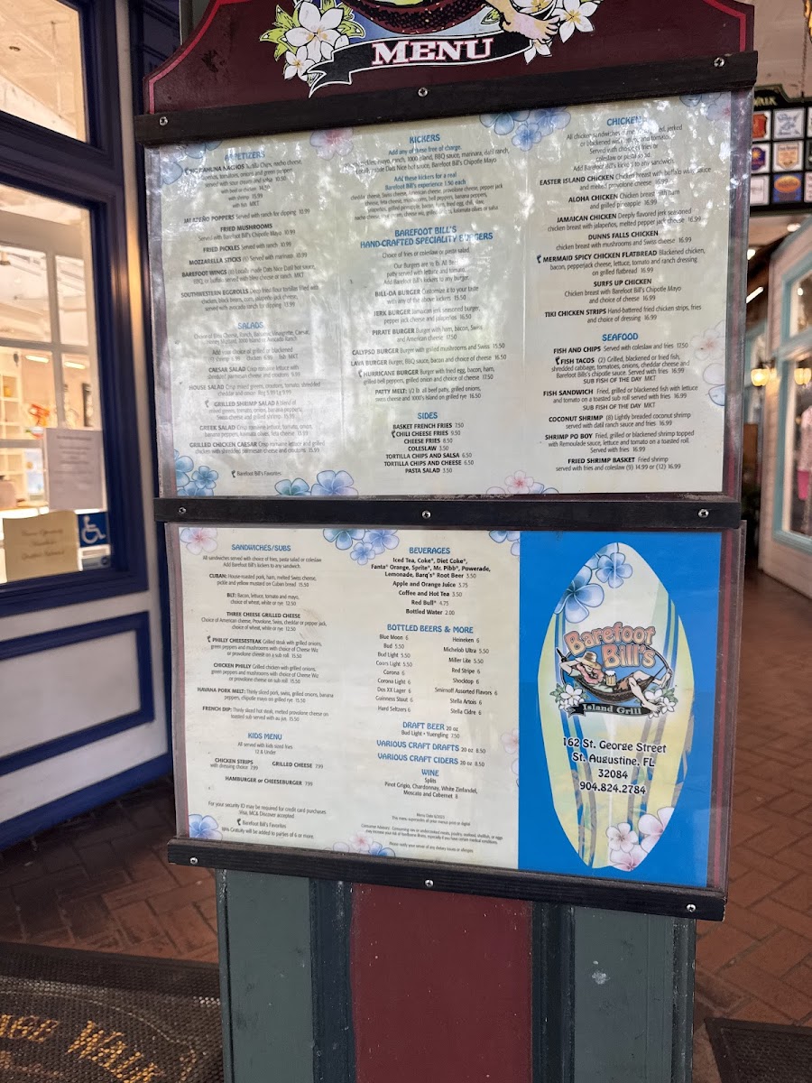 Barefoot Bill's Island Grill - 9