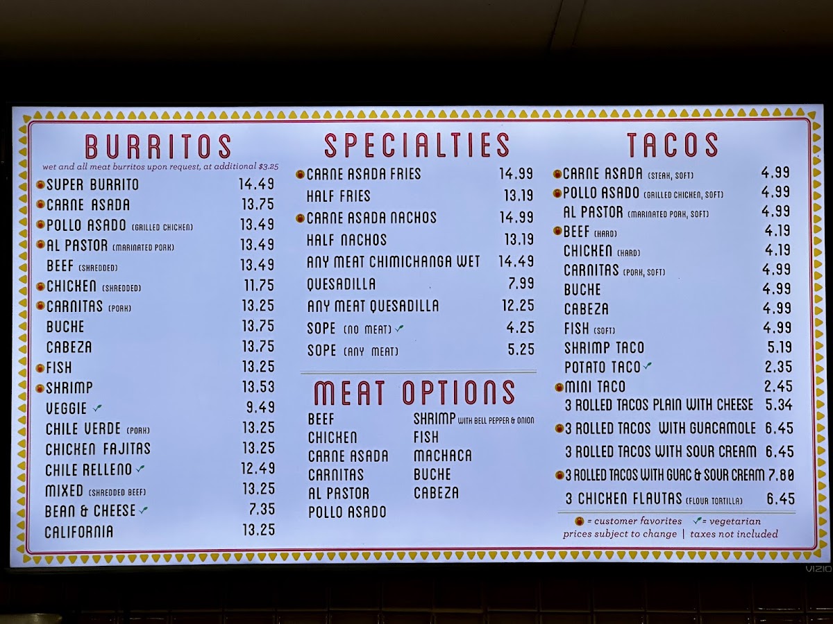 Sabrosada Fresh Mexican Food - 1