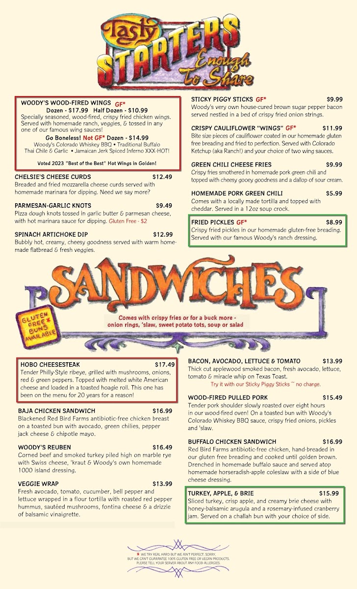 Woody's Wood-Fired Pizza - 1