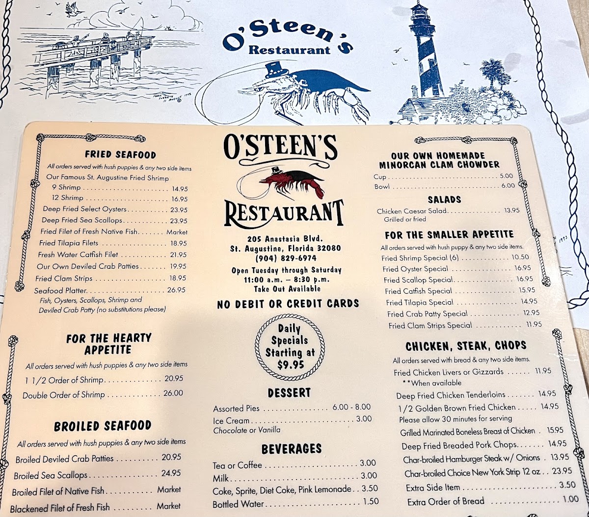 O'Steen's Restaurant - 5