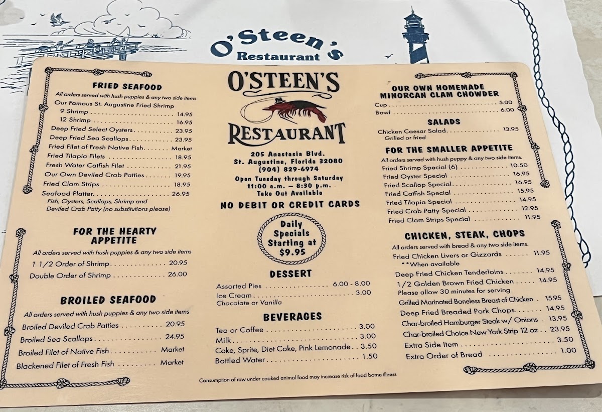 O'Steen's Restaurant - 9