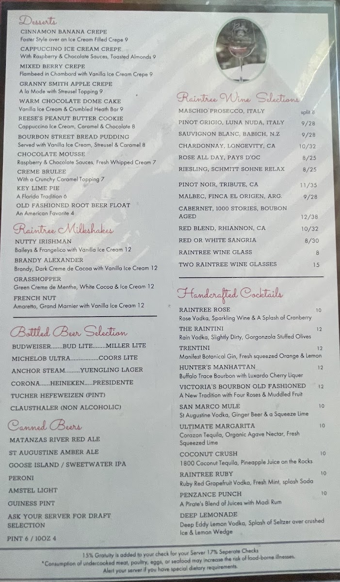 Raintree Restaurant - 10