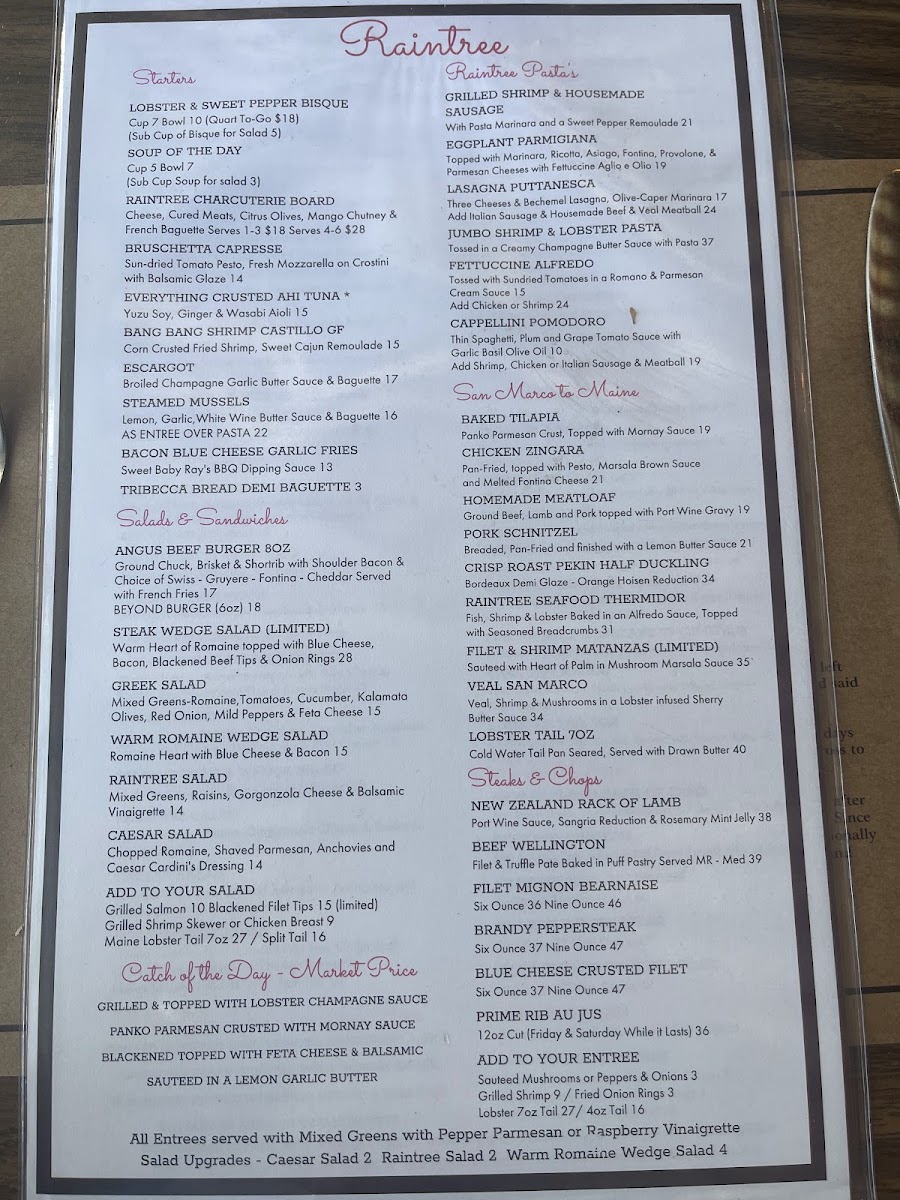 Raintree Restaurant - 8