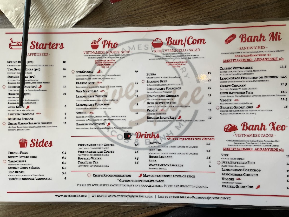 5ive Spice Tacos & Banh Mi - 1