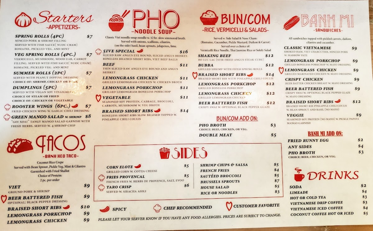 5ive Spice Tacos & Banh Mi - 3