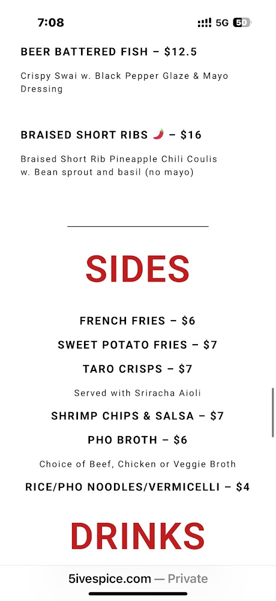 5ive Spice Tacos & Banh Mi - 6
