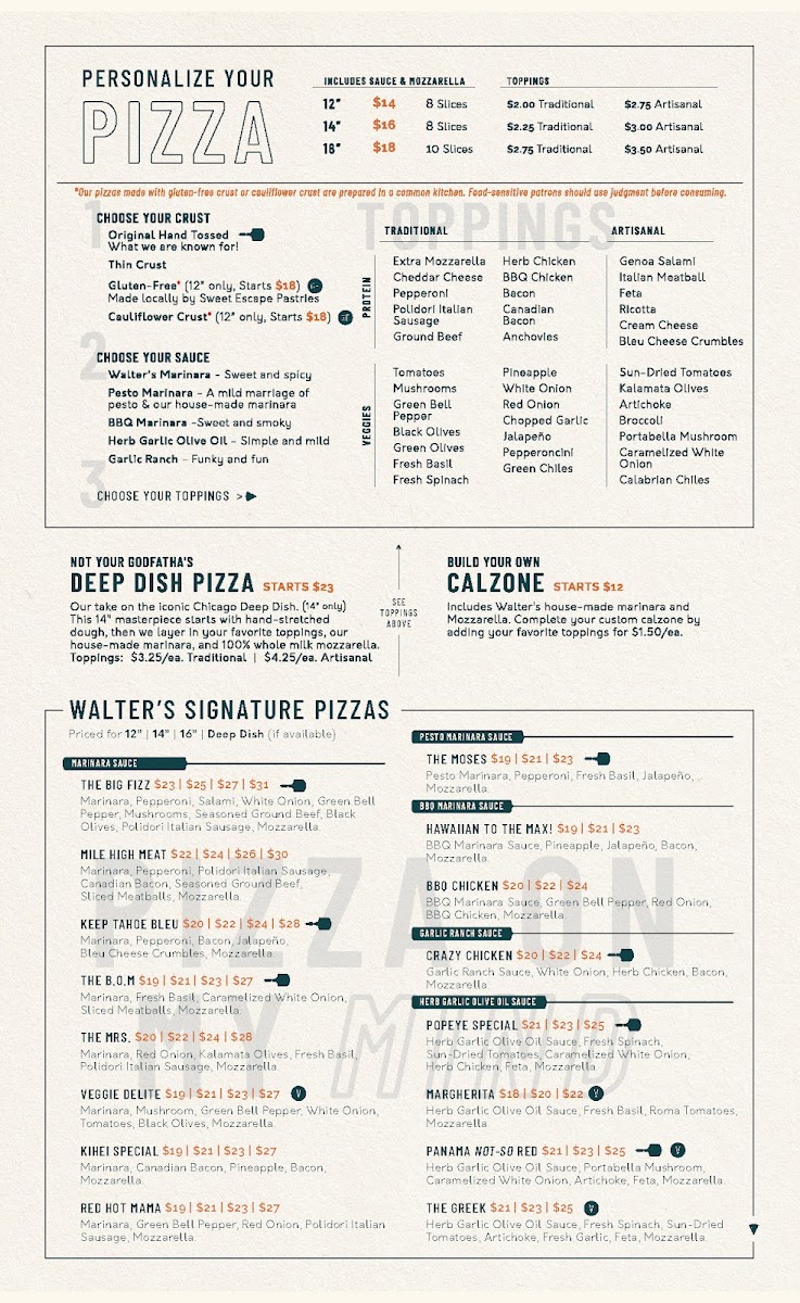 Walter's 303 Pizzeria & Publik House - 1