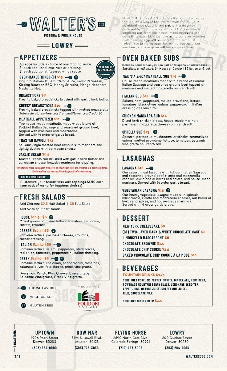 Walter's 303 Pizzeria & Publik House - 2