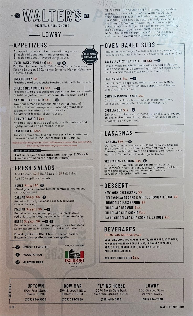 Walter's 303 Pizzeria & Publik House - 3