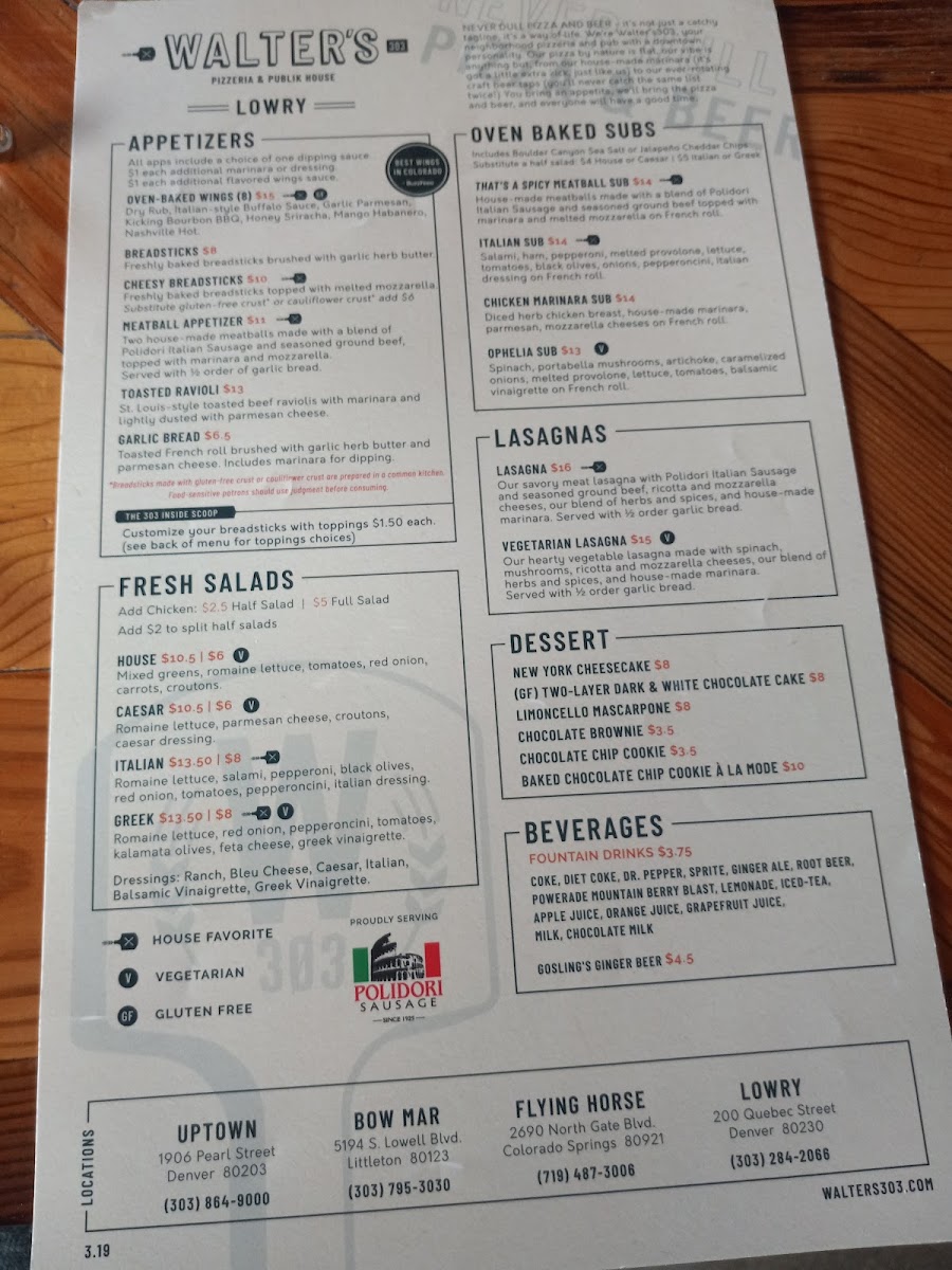 Walter's 303 Pizzeria & Publik House - 5