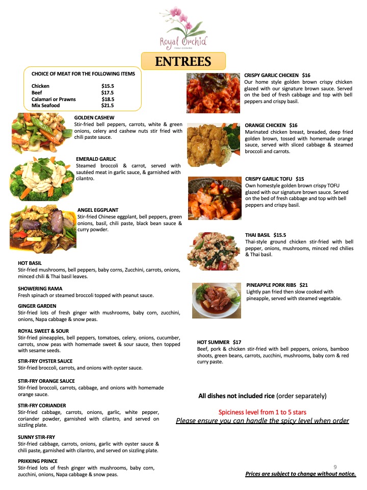 Royal Orchid Thai Cuisine - 2