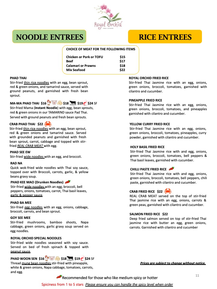 Royal Orchid Thai Cuisine - 9