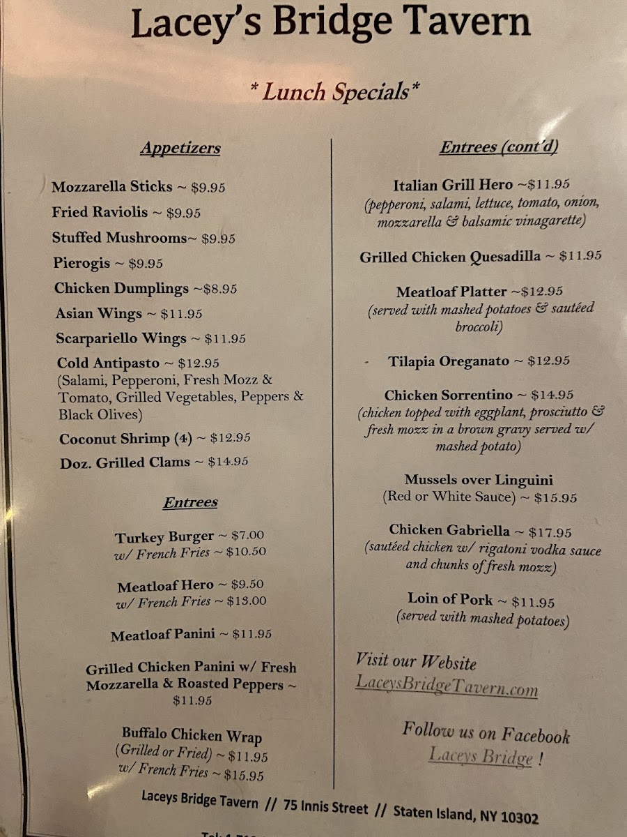 Lacey's Bridge Tavern - 1