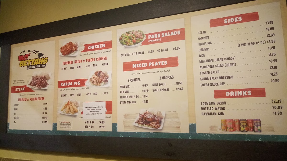 Mo' Bettahs Hawaiian Style Food - 9