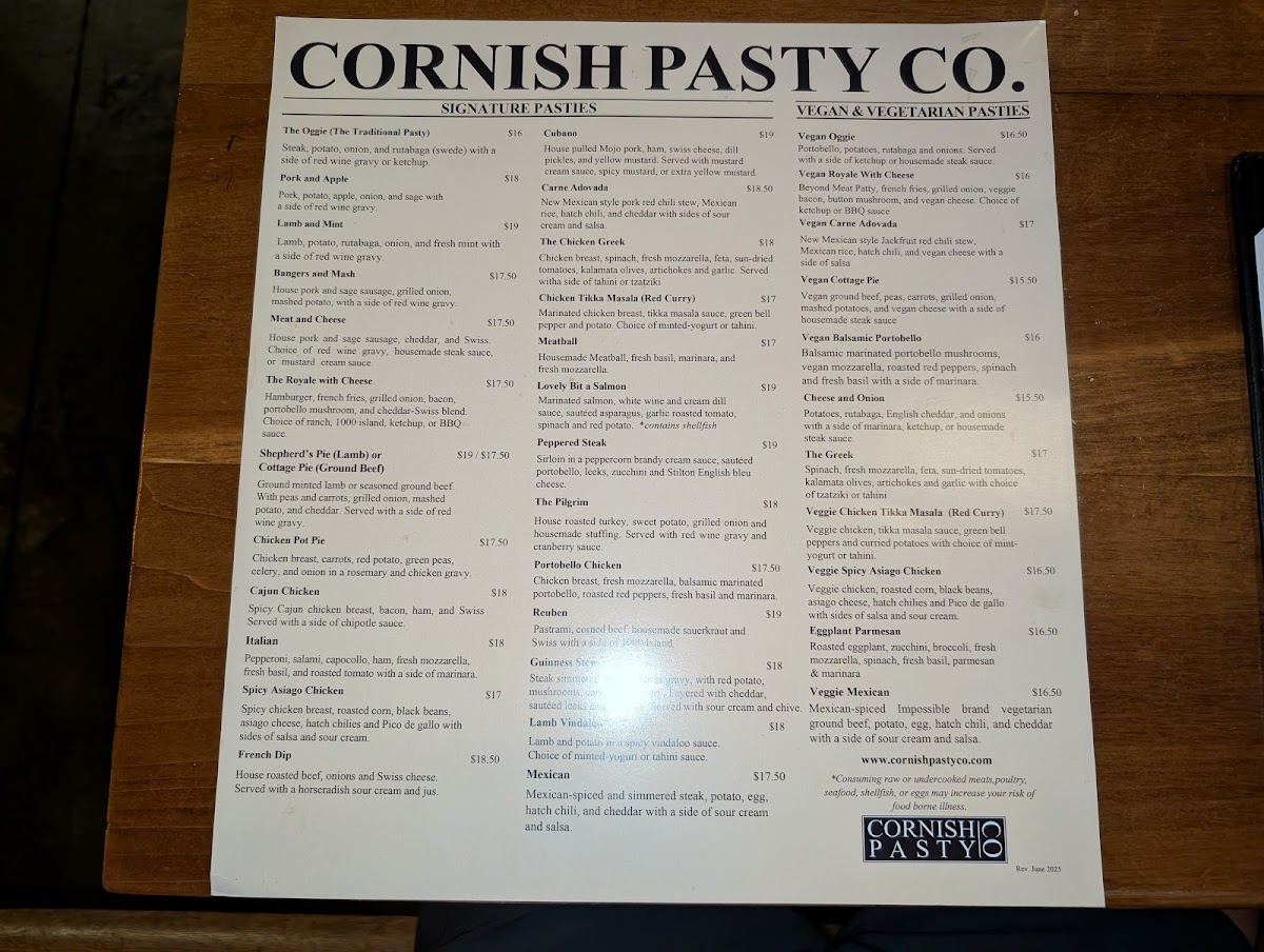 Cornish Pasty Co - 3