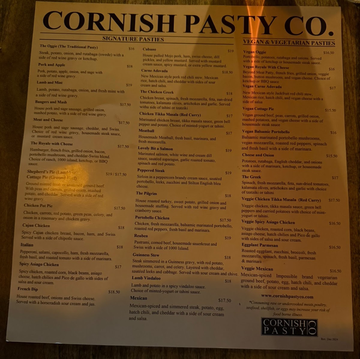 Cornish Pasty Co - 7