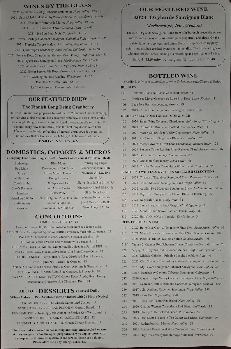 Jonah's Seafood House, 2601 Oyster Bar, and Market & Bake Shop - 2