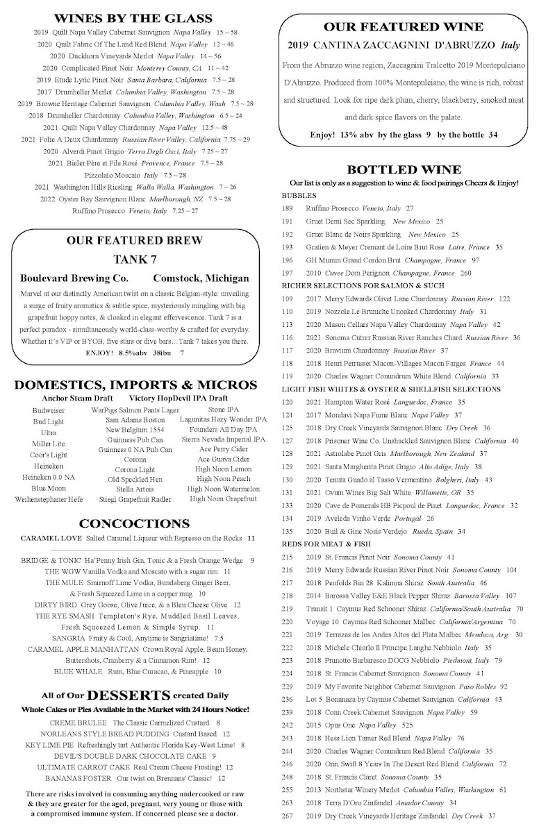 Jonah's Seafood House, 2601 Oyster Bar, and Market & Bake Shop - 5