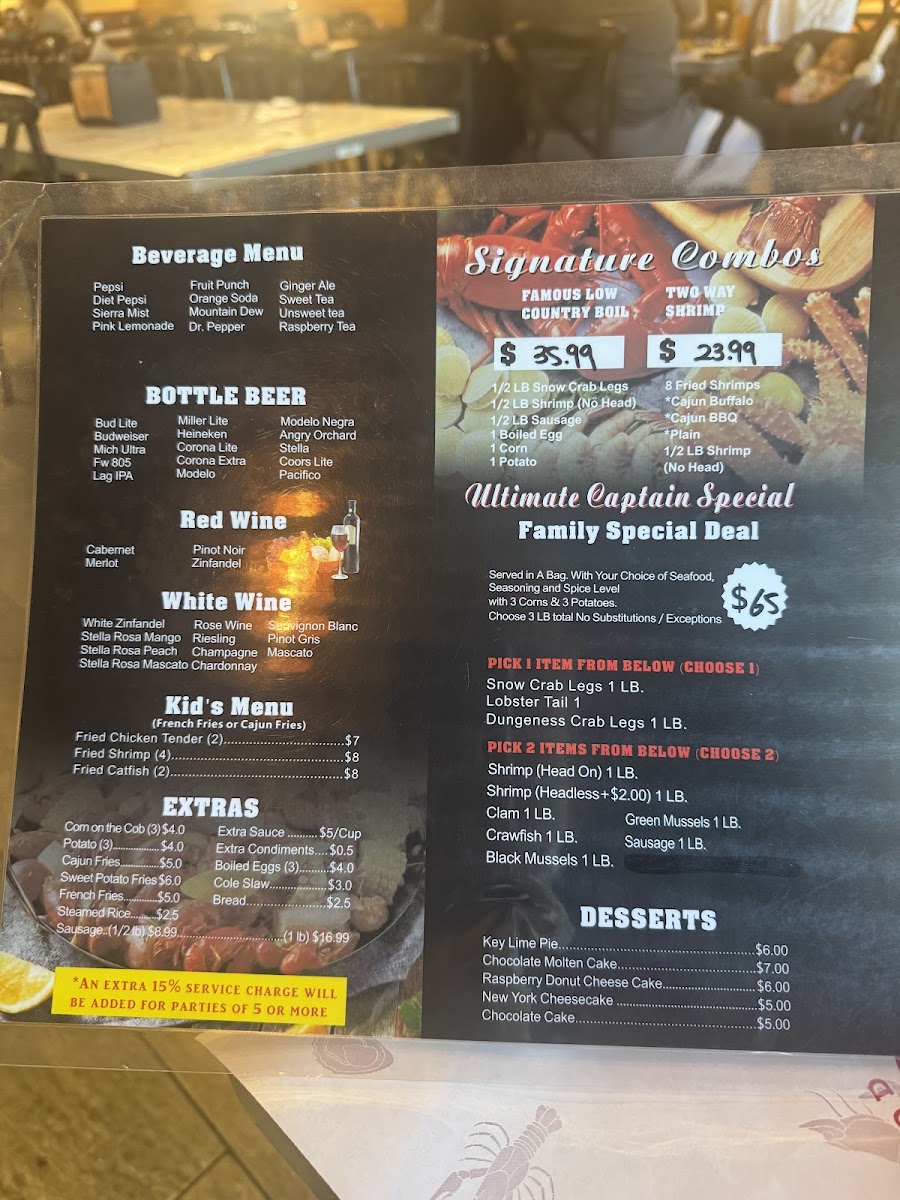 Captain Crab Seafood Restaurant - Elk Grove - 1