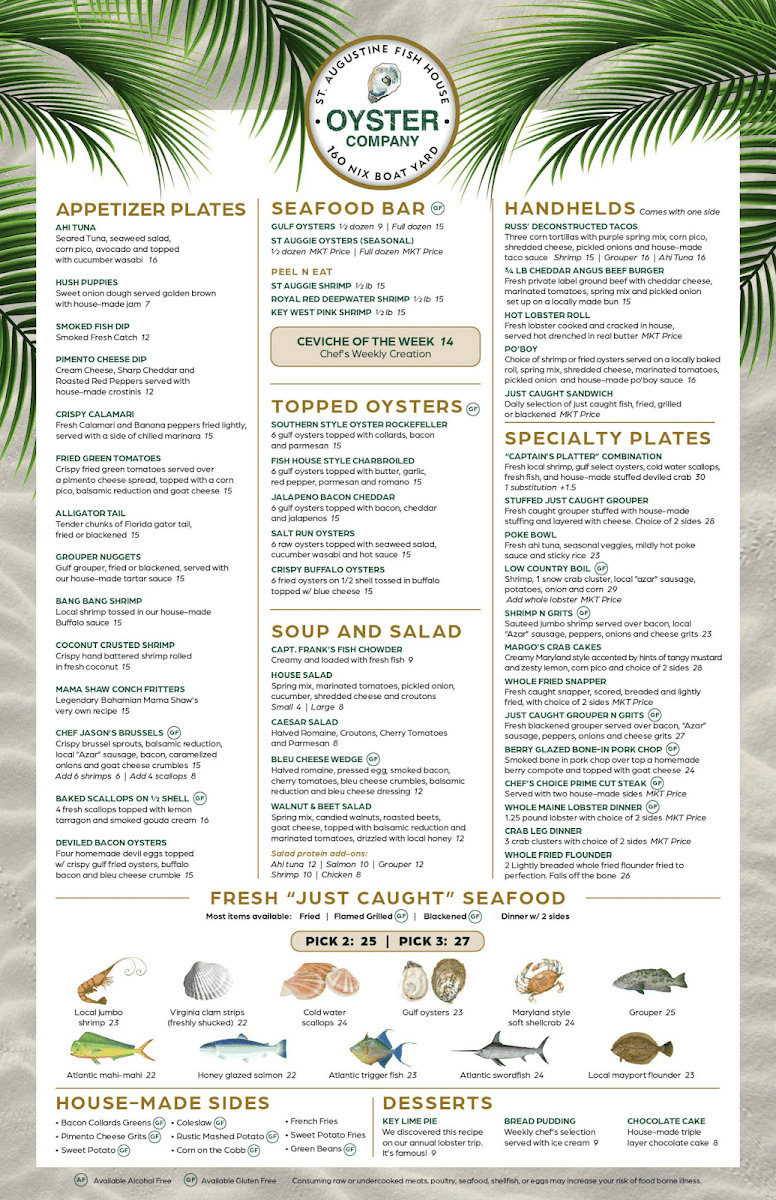 St. Augustine Fish House & Oyster Company - 4