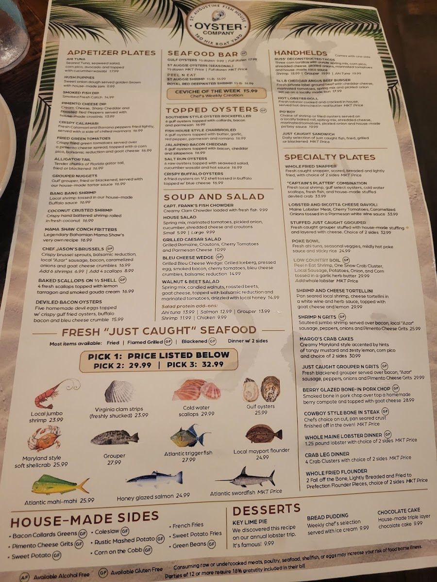 St. Augustine Fish House & Oyster Company - 6