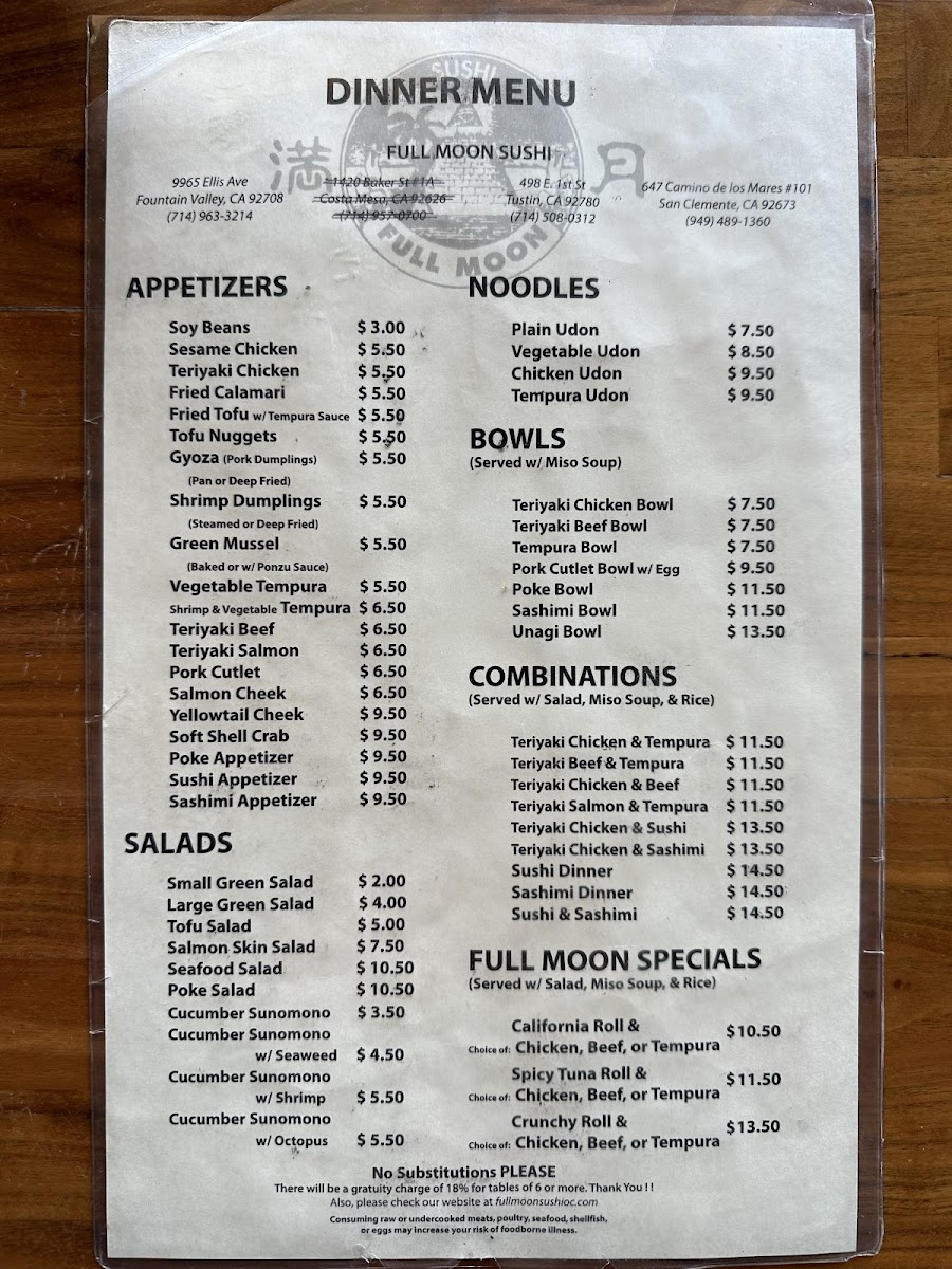 Full Moon Sushi - 8