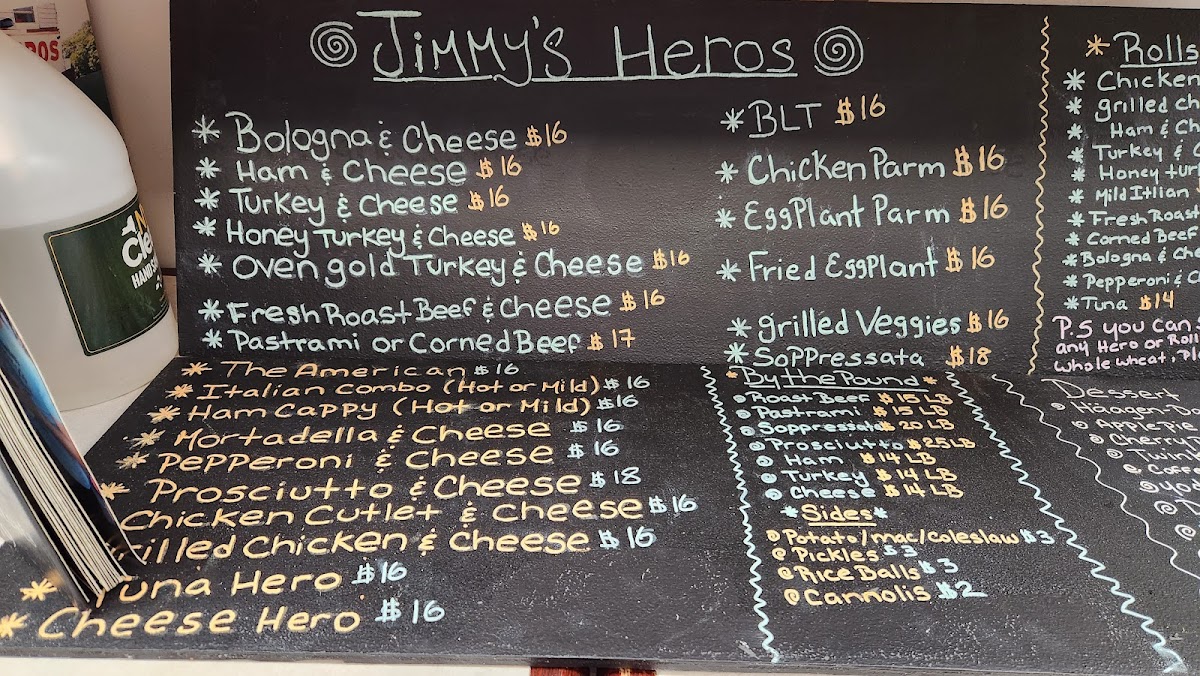 Jimmy's Famous Heros - 1