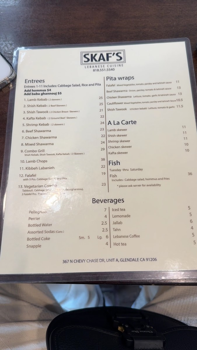 Skaf's Lebanese Cuisine - 1