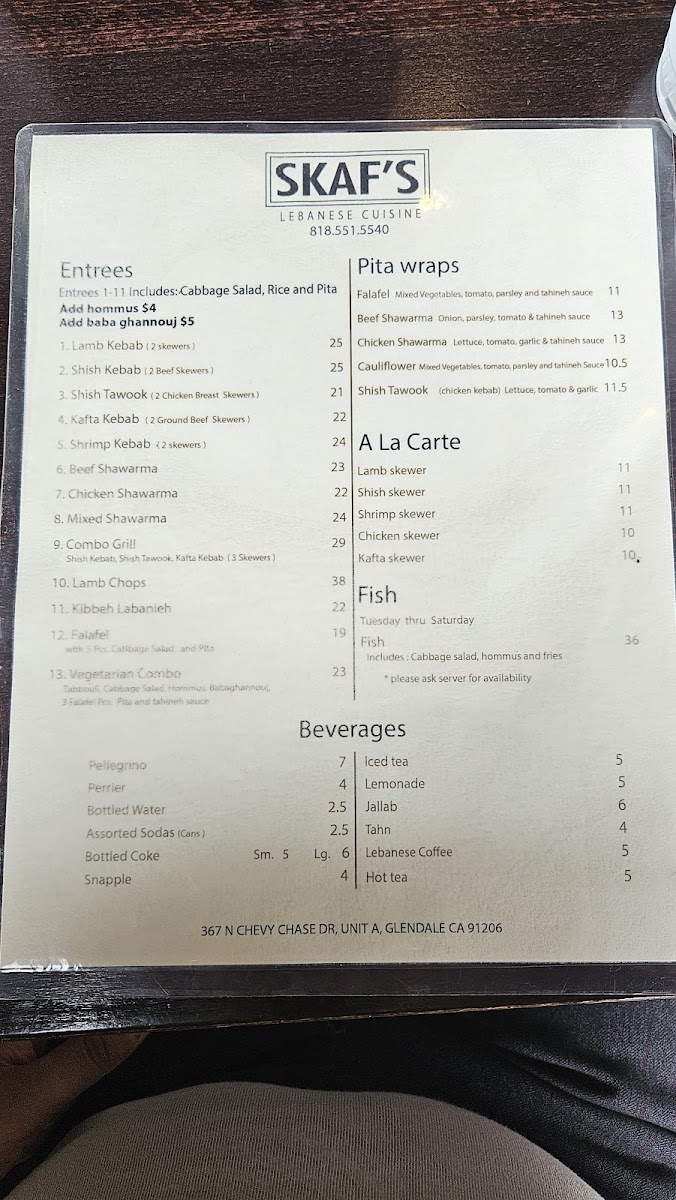 Skaf's Lebanese Cuisine - 2