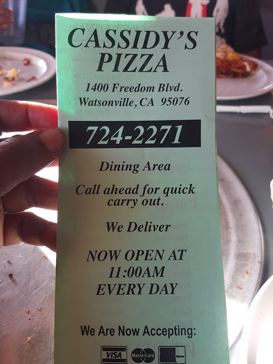 Cassidy's Pizza - 9