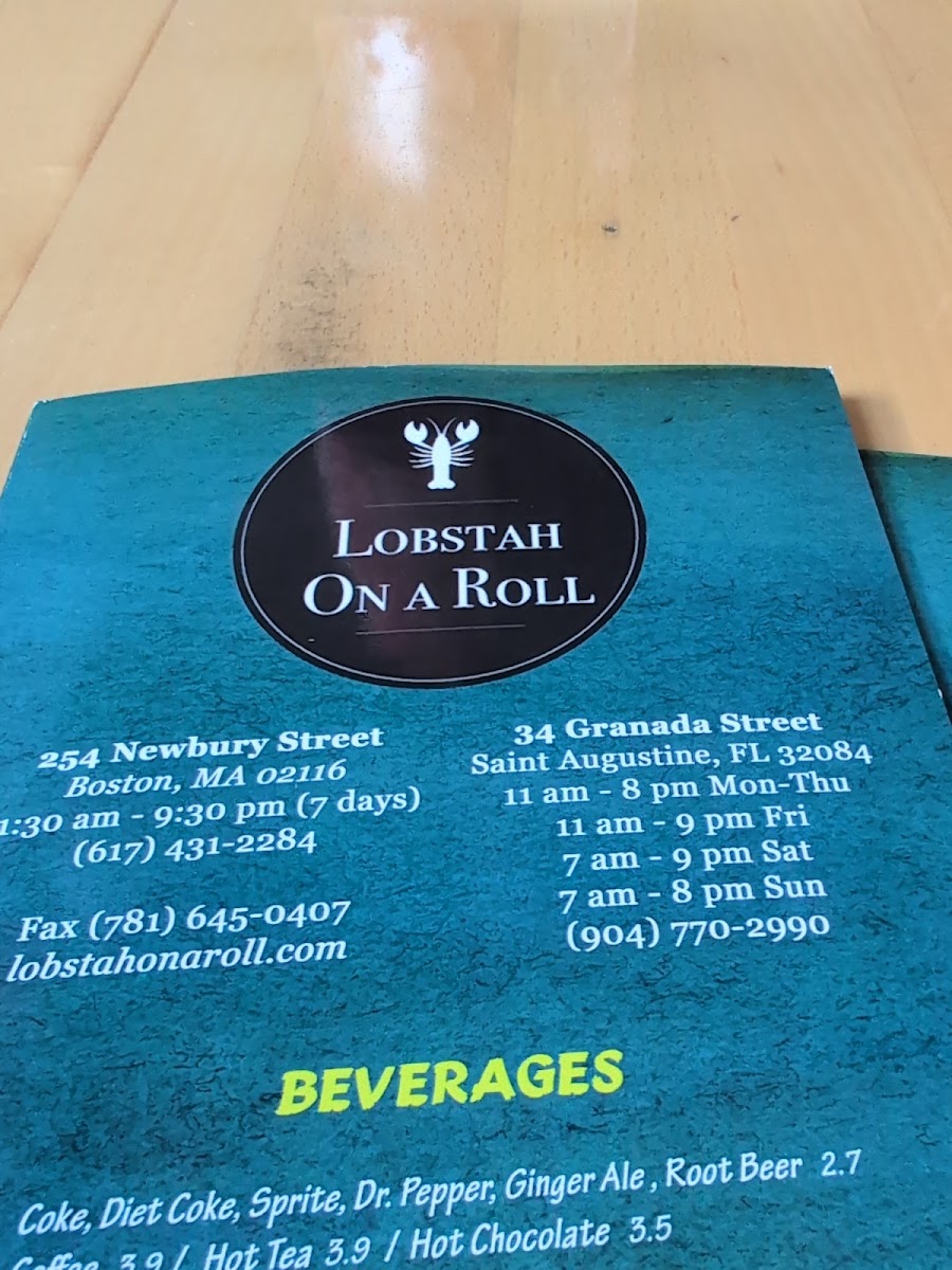 Lobstah On A Roll - St. Augustine, Florida - 9