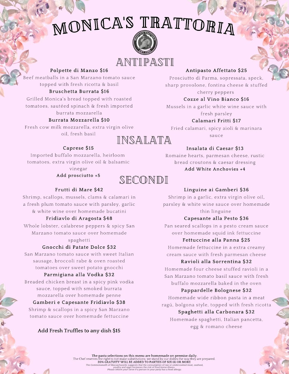 Monica's Trattoria - 1