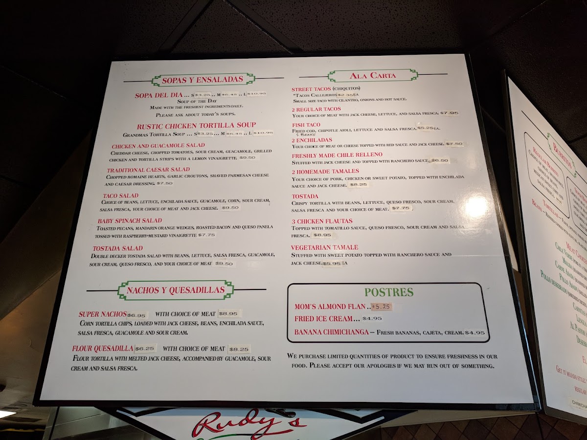 Rudy's Gourmet Mexican - 6