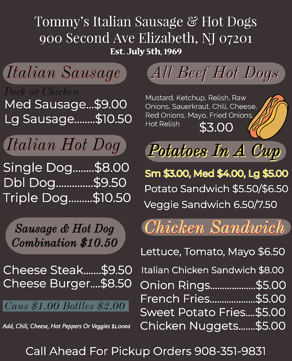 Tommy's Italian Sausage & Hot Dogs - 2