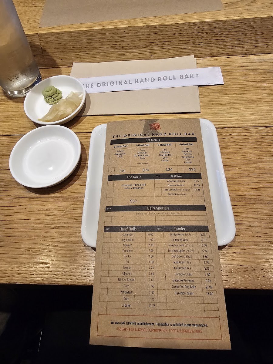 KazuNori: The Original Hand Roll Bar - 1