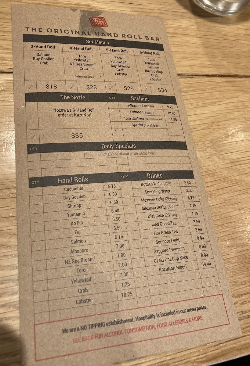 KazuNori: The Original Hand Roll Bar - 7