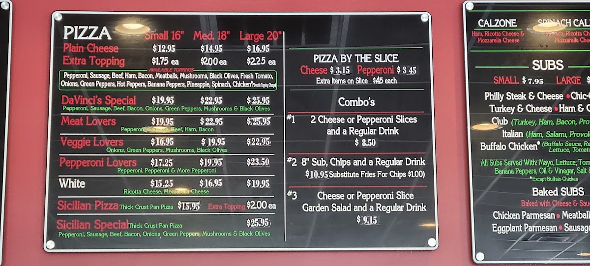 Da Vinci's Pizza - 1