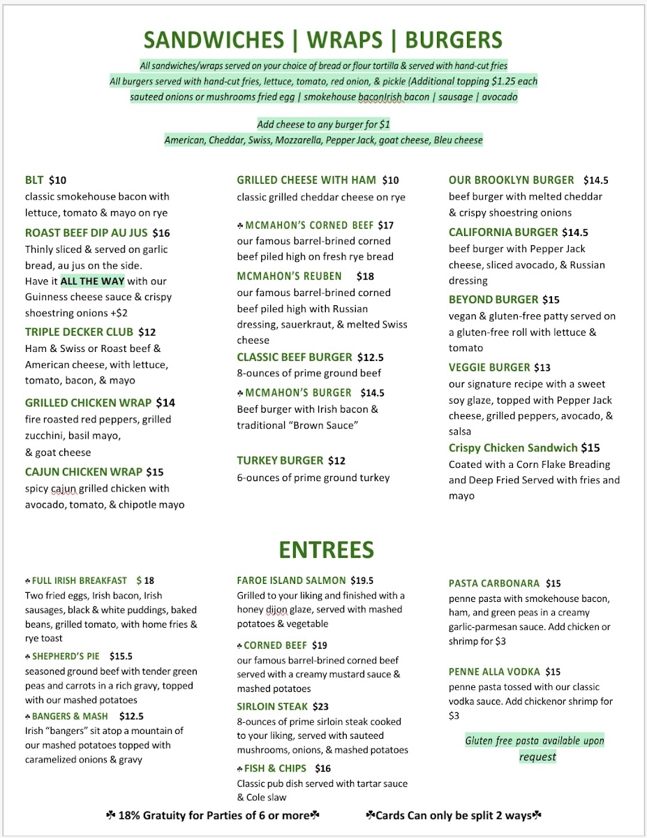 McMahon's Public House - 2