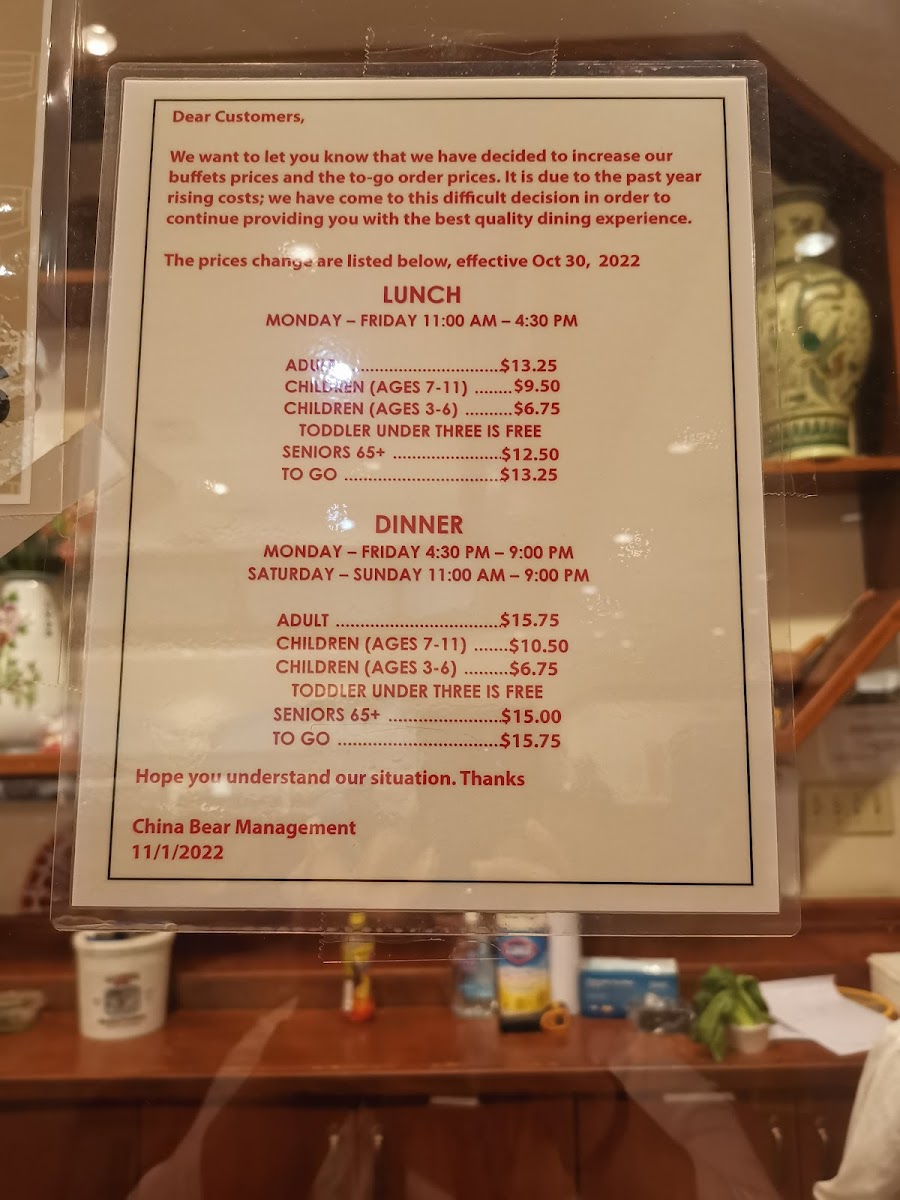 China Bear Buffet Restaurant - 6