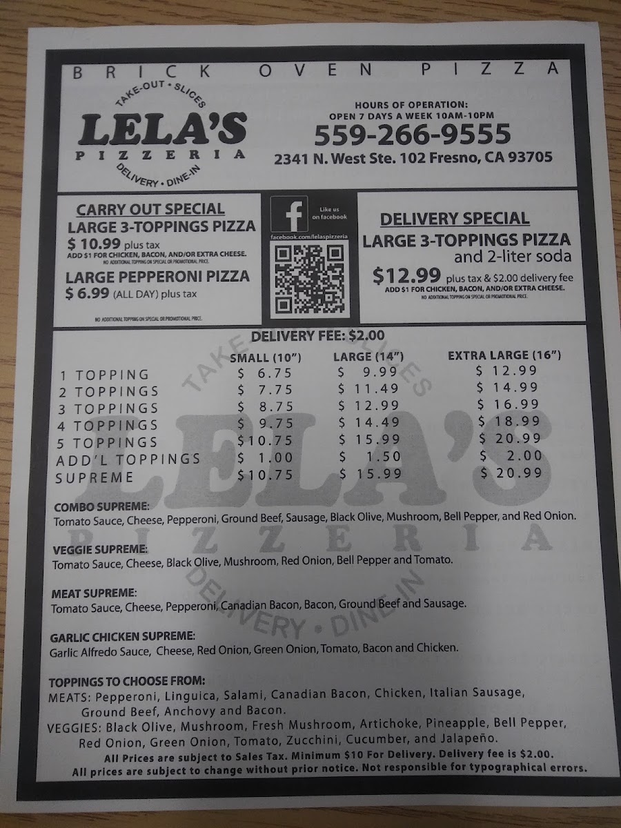 Lela's Pizzeria - 5